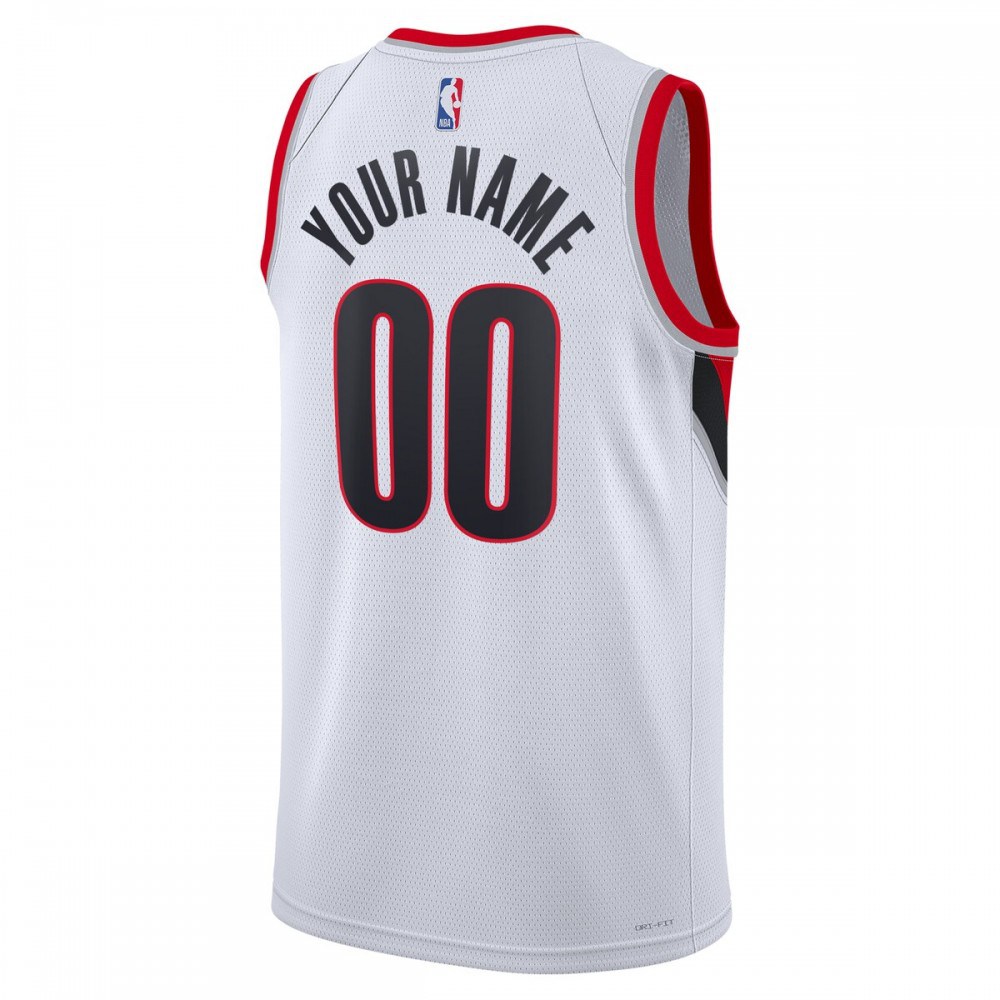 Portland Trail Blazers Unisex 2022/23 Swingman Custom Jersey White - Association Edition-Pro Kit Vault | Brand New 26/27 Sports Jerseys